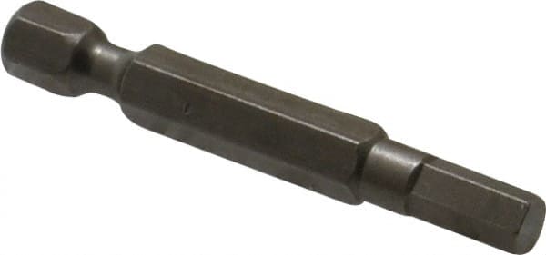 Apex - 3/16" Hex Bit - 1/4" Hex Drive, 1-15/16" OAL - Americas Industrial Supply