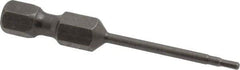 Apex - 1.5mm Hex Bit - 1/4" Hex Drive, 1-15/16" OAL - Americas Industrial Supply