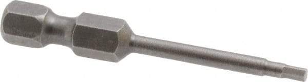 Apex - 2mm Hex Bit - 1/4" Hex Drive, 1-15/16" OAL - Americas Industrial Supply