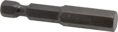 Apex - 8mm Hex Bit - 1/4" Hex Drive, 1-15/16" OAL - Americas Industrial Supply