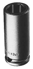 Impact Socket: 1/2″ Drive 6-Point, 3-1/4″ OAL