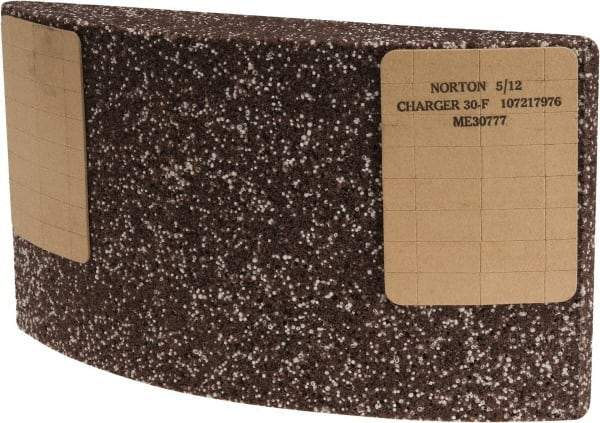 Norton - 11-1/4" Wide x 6" High x 2-1/4" Thick Grinding Segment - Ceramic, 30 Grit, Hardness F - Americas Industrial Supply