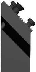 Seco - Left Hand, Indexable Grooving Tool Holder - 1" Shank Width, 4-1/2" OAL - Americas Industrial Supply