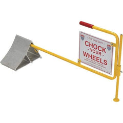 Vestil - 40-1/8" Wide x 20-1/4" High x 11-7/8" Deep, Aluminum Wheel Chock - Americas Industrial Supply