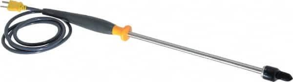 Fluke - -320 to 1112°F, K Ruggedized Surface, Thermocouple Probe - Americas Industrial Supply