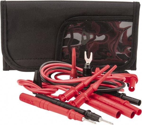 Pomona - 6 Piece, Test Lead Set - 600 Volt Max - Americas Industrial Supply