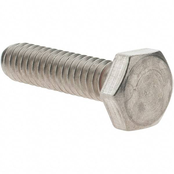 APM HEXSEAL - 1/2-13, Grade 18-8 Stainless Steel, Self Sealing Hex Bolt - Passivated, 1" Length Under Head, Silicone O Ring, UNC Thread - Americas Industrial Supply