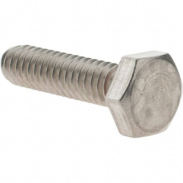 APM HEXSEAL - 1/4-20, Grade 18-8 Stainless Steel, Self Sealing Hex Bolt - Passivated, 3" Length Under Head, Silicone O Ring, UNC Thread - Americas Industrial Supply