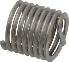 Recoil - 5/8-11 UNC, 0.938" OAL, Free Running Helical Insert - 8-1/2 Free Coils, Tanged, Stainless Steel, Bright Finish, 1-1/2D Insert Length - Americas Industrial Supply