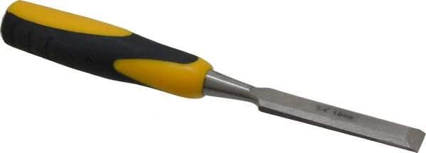 Value Collection - 10" OAL x 3/4" Blade Width Wood Chisel - Plastic Handle - Americas Industrial Supply