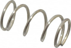 Value Collection - 0.12" OD, 0.012" Wire, 1/4" Free Length, Music Wire Compression Stock Springs Spring - 6.31 Lb Spring Rating - Americas Industrial Supply