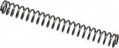 Value Collection - 0.12" OD, 0.016" Wire, 1" Free Length, Music Wire Compression Stock Springs Spring - 3.84 Lb Spring Rating - Americas Industrial Supply