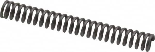 Value Collection - 0.12" OD, 0.02" Wire, 1" Free Length, Music Wire Compression Stock Springs Spring - 9.78 Lb Spring Rating - Americas Industrial Supply