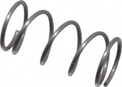 Value Collection - 0.18" OD, 0.016" Wire, 3/8" Free Length, Music Wire Compression Stock Springs Spring - 5.7 Lb Spring Rating - Americas Industrial Supply