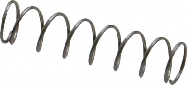Value Collection - 0.18" OD, 0.016" Wire, 3/4" Free Length, Music Wire Compression Stock Springs Spring - 2.69 Lb Spring Rating - Americas Industrial Supply
