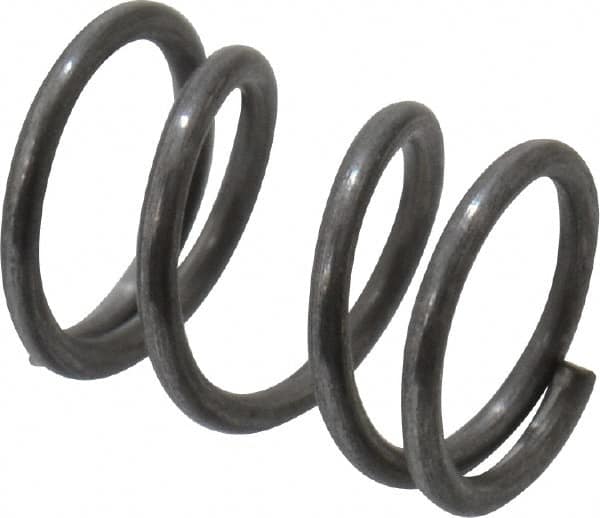 Value Collection - 0.18" OD, 0.02" Wire, 1/4" Free Length, Music Wire Compression Stock Springs Spring - 21.18 Lb Spring Rating - Americas Industrial Supply