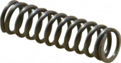 Value Collection - 0.18" OD, 0.026" Wire, 5/8" Free Length, Music Wire Compression Stock Springs Spring - 17.81 Lb Spring Rating - Americas Industrial Supply