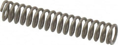 Value Collection - 0.18" OD, 0.026" Wire, 1" Free Length, Music Wire Compression Stock Springs Spring - 10.59 Lb Spring Rating - Americas Industrial Supply