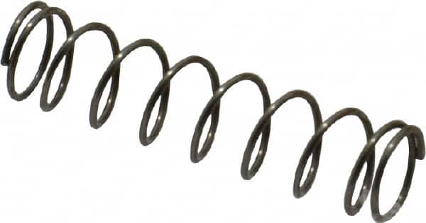 Value Collection - 0.24" OD, 0.02" Wire, 1" Free Length, Music Wire Compression Stock Springs Spring - 2.74 Lb Spring Rating - Americas Industrial Supply