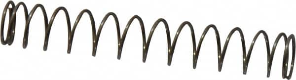 Value Collection - 0.24" OD, 0.02" Wire, 1-1/2" Free Length, Music Wire Compression Stock Springs Spring - 1.79 Lb Spring Rating - Americas Industrial Supply