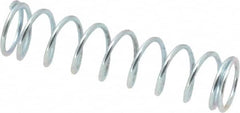 Value Collection - 0.24" OD, 0.026" Wire, 1" Free Length, Music Wire Compression Stock Springs Spring - 5.5 Lb Spring Rating - Americas Industrial Supply