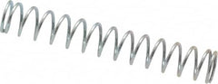 Value Collection - 0.24" OD, 0.026" Wire, 1-1/2" Free Length, Music Wire Compression Stock Springs Spring - 3.6 Lb Spring Rating - Americas Industrial Supply