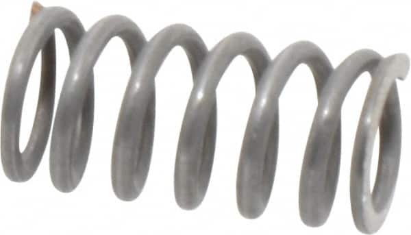 Value Collection - 0.24" OD, 0.032" Wire, 1/2" Free Length, Music Wire Compression Stock Springs Spring - 29.9 Lb Spring Rating - Americas Industrial Supply
