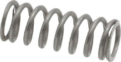 Value Collection - 0.24" OD, 0.032" Wire, 5/8" Free Length, Music Wire Compression Stock Springs Spring - 23.26 Lb Spring Rating - Americas Industrial Supply