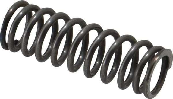 Value Collection - 0.24" OD, 0.032" Wire, 3/4" Free Length, Music Wire Compression Stock Springs Spring - 19.02 Lb Spring Rating - Americas Industrial Supply