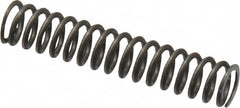 Value Collection - 0.24" OD, 0.032" Wire, 1-1/4" Free Length, Music Wire Compression Stock Springs Spring - 11 Lb Spring Rating - Americas Industrial Supply