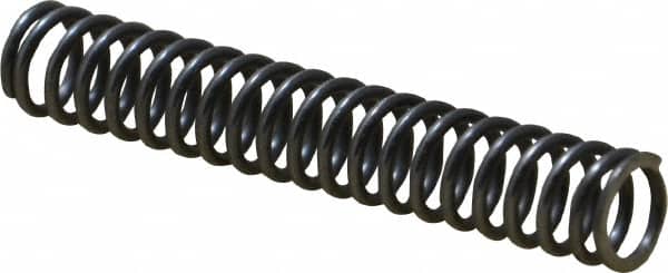 Value Collection - 0.24" OD, 0.032" Wire, 1-1/2" Free Length, Music Wire Compression Stock Springs Spring - 9.08 Lb Spring Rating - Americas Industrial Supply
