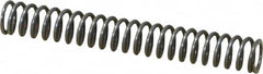 Value Collection - 0.24" OD, 0.032" Wire, 1-3/4" Free Length, Music Wire Compression Stock Springs Spring - 7.74 Lb Spring Rating - Americas Industrial Supply