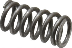 Value Collection - 0.24" OD, 0.035" Wire, 1/2" Free Length, Music Wire Compression Stock Springs Spring - 44.71 Lb Spring Rating - Americas Industrial Supply