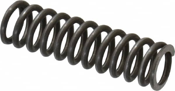 Value Collection - 0.24" OD, 0.035" Wire, 7/8" Free Length, Music Wire Compression Stock Springs Spring - 23.88 Lb Spring Rating - Americas Industrial Supply