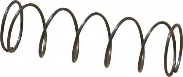 Value Collection - 0.3" OD, 0.02" Wire, 1" Free Length, Music Wire Compression Stock Springs Spring - 2.04 Lb Spring Rating - Americas Industrial Supply