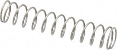 Value Collection - 0.3" OD, 0.026" Wire, 1-1/2" Free Length, Music Wire Compression Stock Springs Spring - 2.9 Lb Spring Rating - Americas Industrial Supply