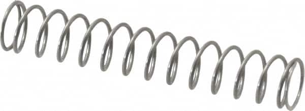 Value Collection - 0.3" OD, 0.026" Wire, 1-3/4" Free Length, Music Wire Compression Stock Springs Spring - 2.47 Lb Spring Rating - Americas Industrial Supply