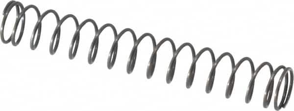 Value Collection - 0.3" OD, 0.026" Wire, 2" Free Length, Music Wire Compression Stock Springs Spring - 2.15 Lb Spring Rating - Americas Industrial Supply
