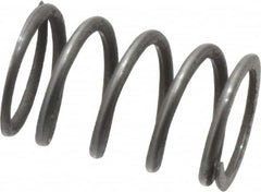 Value Collection - 0.3" OD, 0.032" Wire, 1/2" Free Length, Music Wire Compression Stock Springs Spring - 19.9 Lb Spring Rating - Americas Industrial Supply