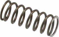 Value Collection - 0.3" OD, 0.032" Wire, 3/4" Free Length, Music Wire Compression Stock Springs Spring - 12.65 Lb Spring Rating - Americas Industrial Supply