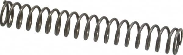 Value Collection - 0.3" OD, 0.032" Wire, 2" Free Length, Music Wire Compression Stock Springs Spring - 4.48 Lb Spring Rating - Americas Industrial Supply