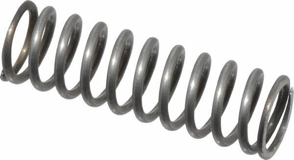 Value Collection - 0.3" OD, 0.035" Wire, 1" Free Length, Music Wire Compression Stock Springs Spring - 12.74 Lb Spring Rating - Americas Industrial Supply