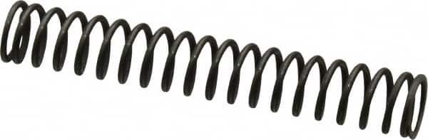 Value Collection - 0.3" OD, 0.035" Wire, 2" Free Length, Music Wire Compression Stock Springs Spring - 6.13 Lb Spring Rating - Americas Industrial Supply