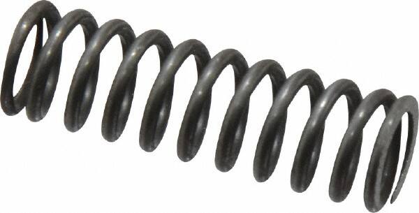 Value Collection - 0.3" OD, 0.041" Wire, 1" Free Length, Music Wire Compression Stock Springs Spring - 23.61 Lb Spring Rating - Americas Industrial Supply