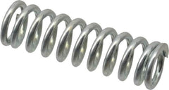 Value Collection - 0.3" OD, 0.047" Wire, 1" Free Length, Music Wire Compression Stock Springs Spring - 41.95 Lb Spring Rating - Americas Industrial Supply