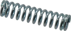 Value Collection - 0.3" OD, 0.047" Wire, 1-1/4" Free Length, Music Wire Compression Stock Springs Spring - 32.87 Lb Spring Rating - Americas Industrial Supply