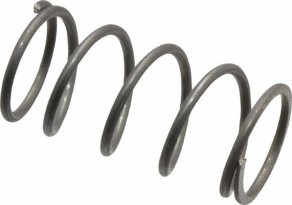Value Collection - 0.36" OD, 0.032" Wire, 3/4" Free Length, Music Wire Compression Stock Springs Spring - 9.78 Lb Spring Rating - Americas Industrial Supply