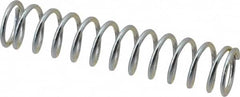 Value Collection - 0.36" OD, 0.041" Wire, 1-3/4" Free Length, Music Wire Compression Stock Springs Spring - 9.09 Lb Spring Rating - Americas Industrial Supply