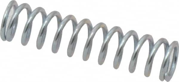 Value Collection - 0.36" OD, 0.047" Wire, 1-1/2" Free Length, Music Wire Compression Stock Springs Spring - 17.94 Lb Spring Rating - Americas Industrial Supply