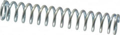 Value Collection - 0.36" OD, 0.047" Wire, 2" Free Length, Music Wire Compression Stock Springs Spring - 13.23 Lb Spring Rating - Americas Industrial Supply